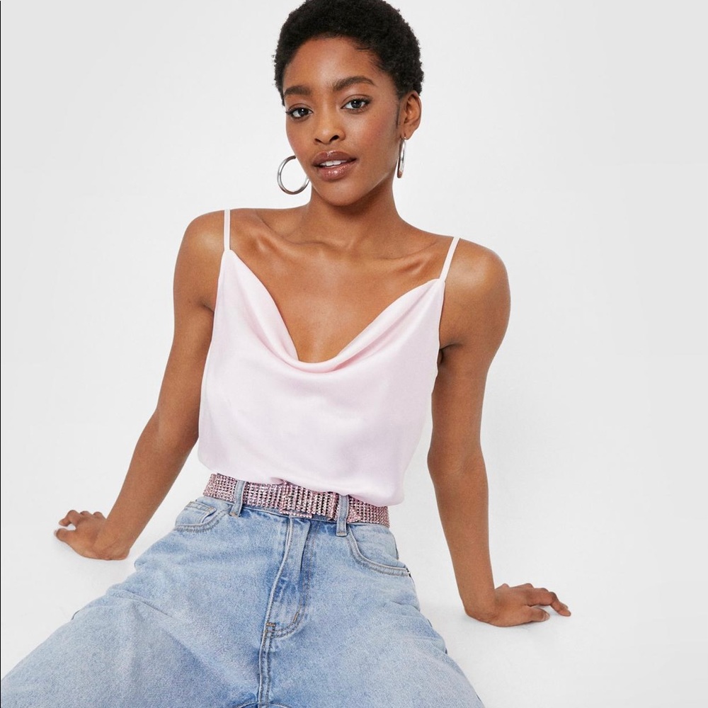 NastyGal cowl neck tank